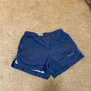 Nike Women's Blue Athletic Shorts